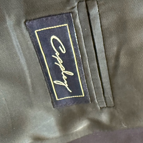 Coppley from Harry Rosen size 52R SEE MEASUREMENTS/estimated EUC light navy - Picture 10 of 13